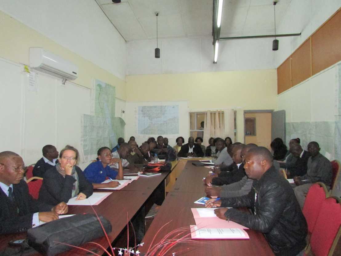 Enlarged view: Participants at the conference on "Ethnicity and Nation-building in Contemporary Zambia", June 23-24