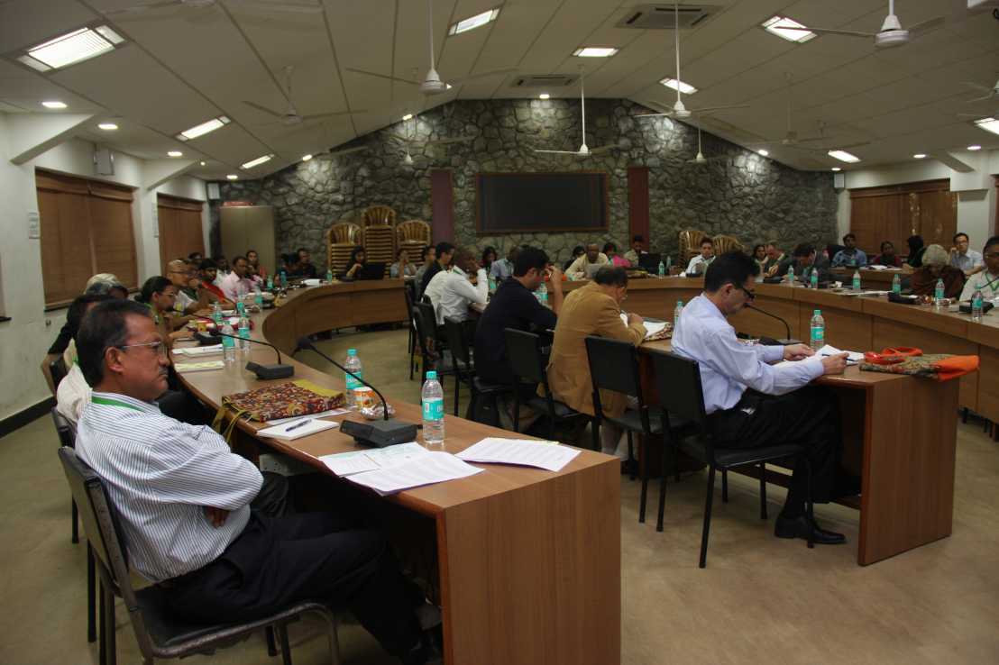 Enlarged view: Participants at a workshop on inequality and grievances in South Asia at the Tata Institute of Social Sciences, Mumbai